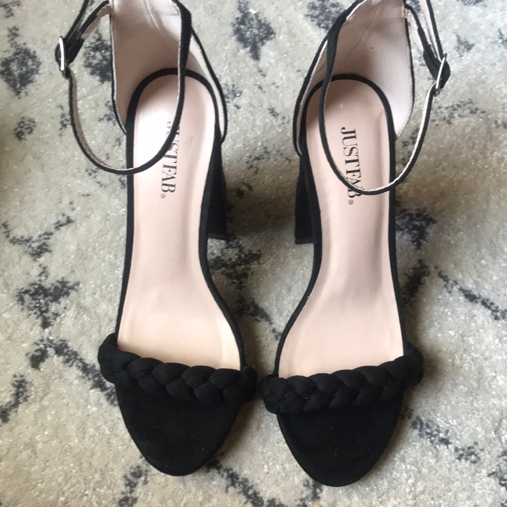 Black heels